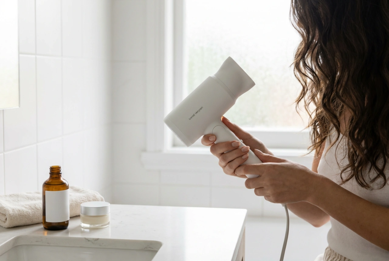 Secador de cabelo de hotel: o que ter em atenção e como secar eficazmente em viagem