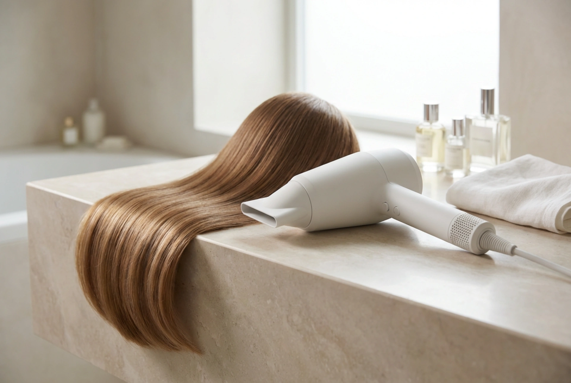 Secador com ionização: cabelo mais liso, menos eletricidade estática após a secagem