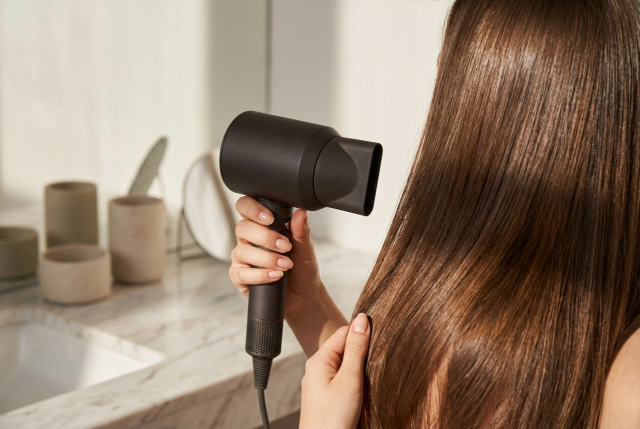 Secador de cabelo com jato de ar frio: quando e como usar