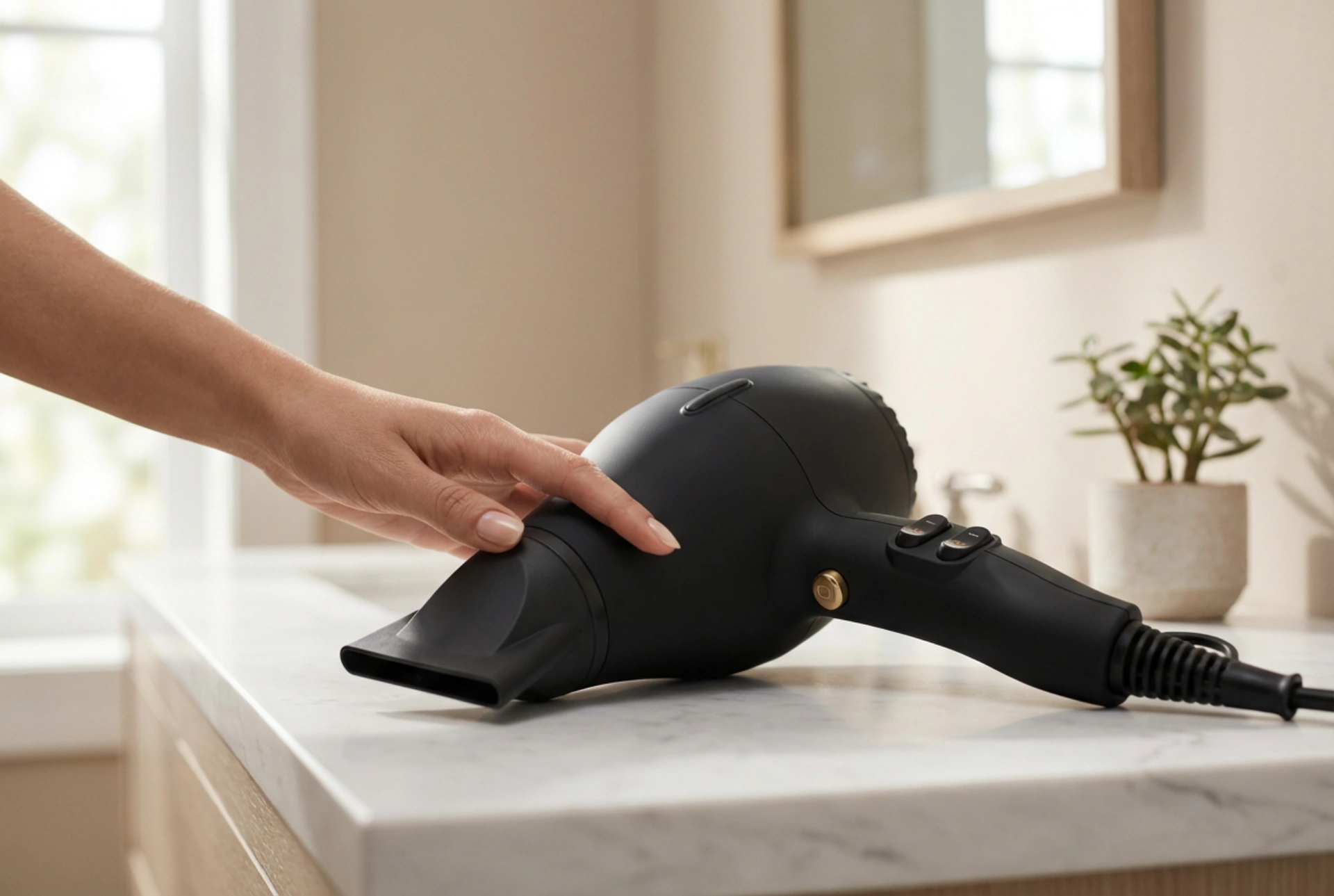 Secador de cabelo profissional: configurações, bocal concentrador e ritmo de secagem em casa