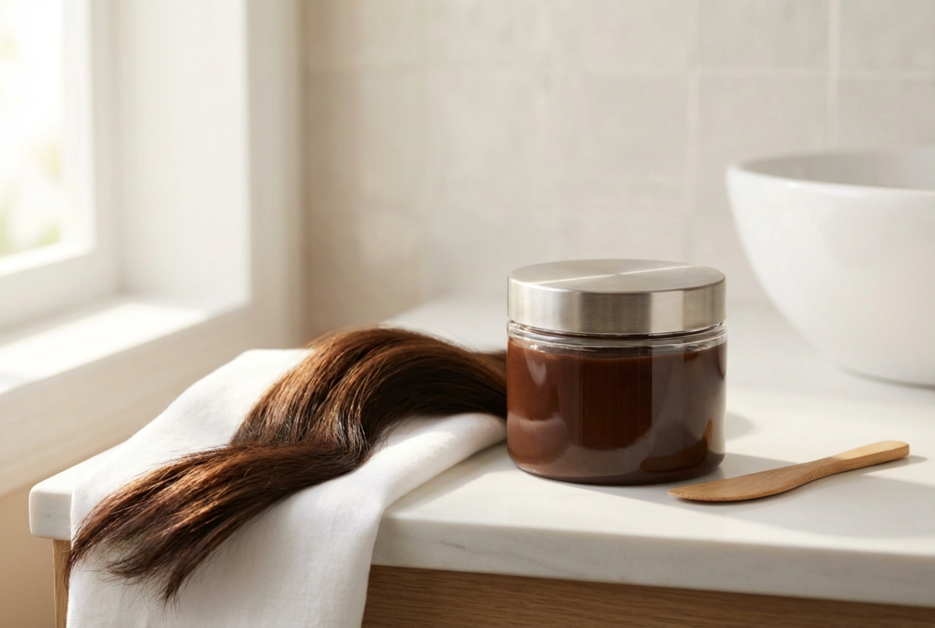 Máscara tonalizante para cabelo castanho: como aplicar e prolongar o efeito