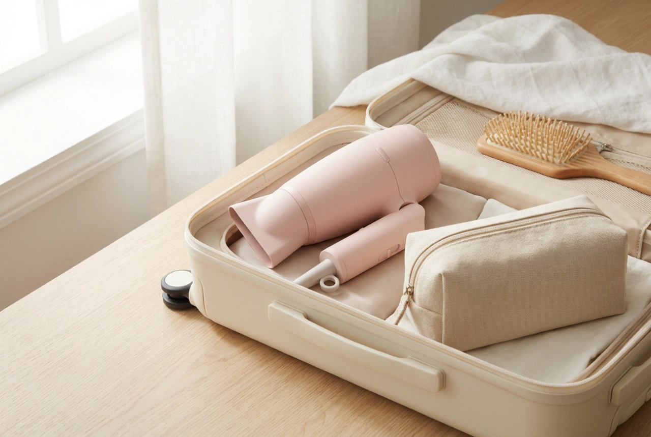 Secador de cabelo de viagem: como escolher um modelo compacto para as suas férias