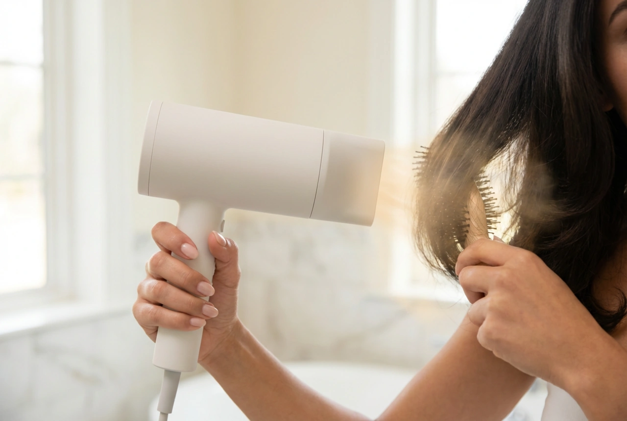 Secador de 2000W: Como ajustar a temperatura e o fluxo de ar para um cabelo saudável