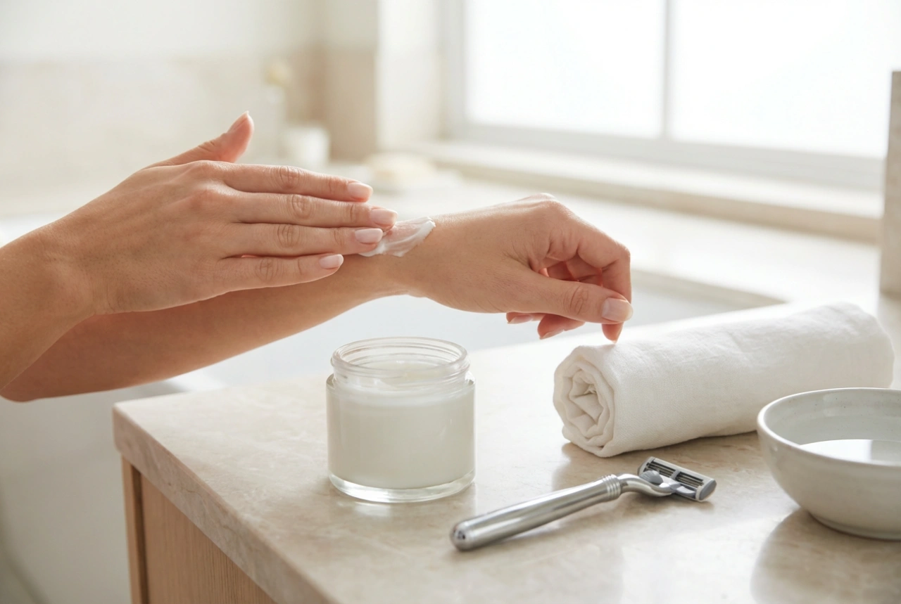 Depilação de Braços sem Irritação: Como Preparar a Pele e Usar a Lâmina