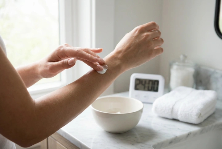 Creme depilatório: teste de alergia, tempo de ação e remoção