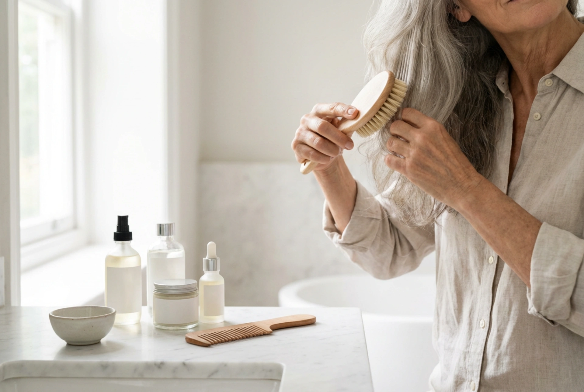 Penteados para mulheres de 60 anos: truques de estilização simples passo a passo