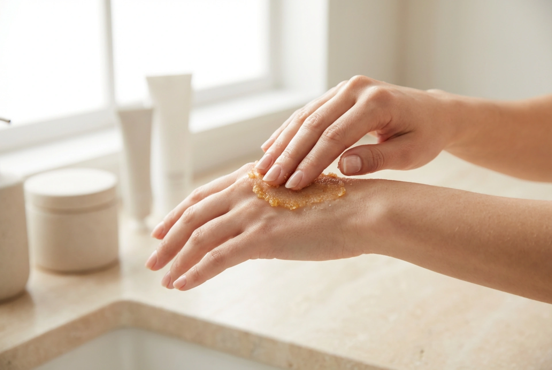 Esfoliação de mãos: técnica de massagem, frequência e cuidados posteriores