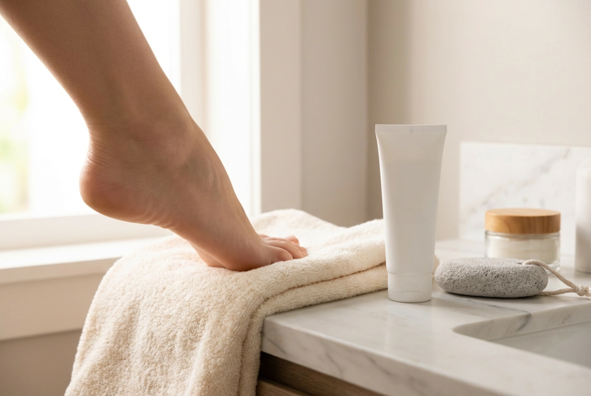 Calcanhares gretados depois do verão: um tratamento rápido de cuidados em casa