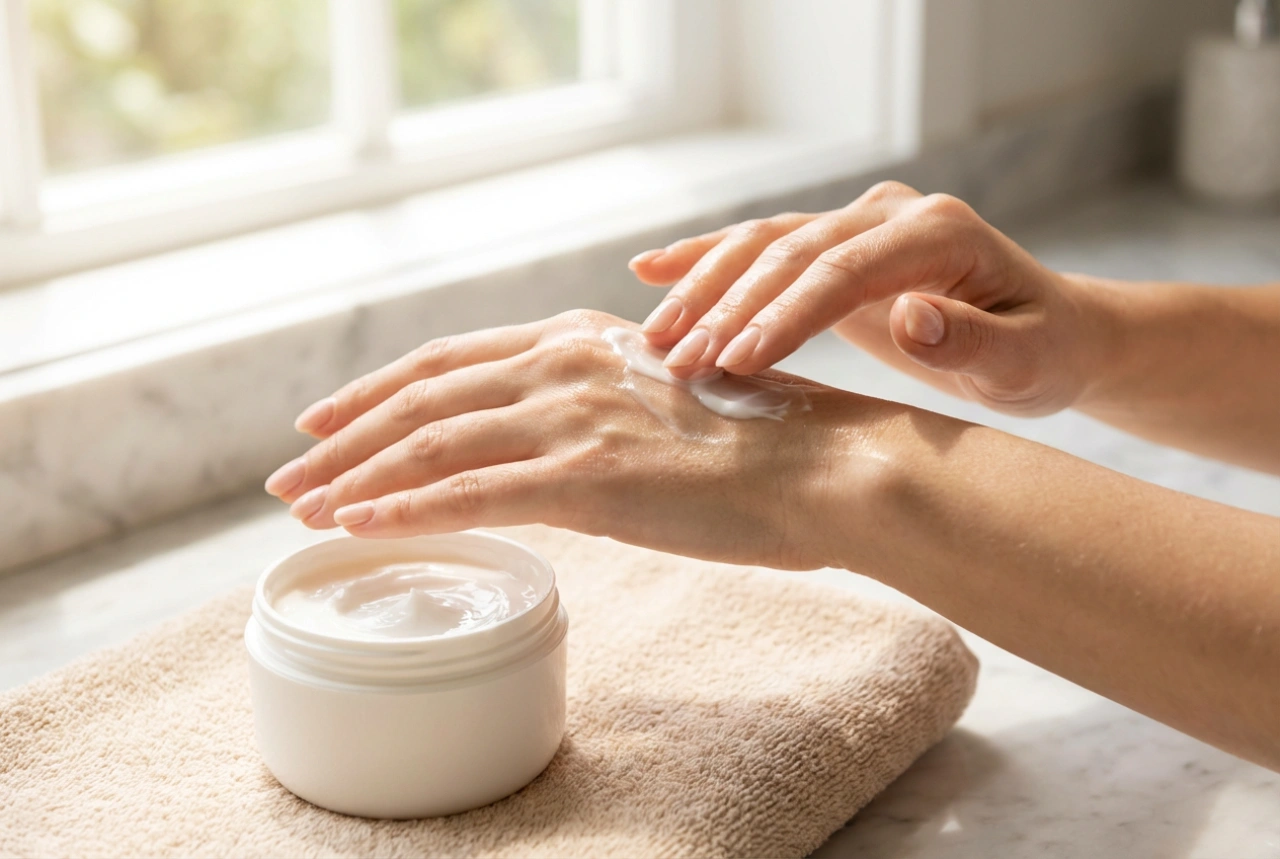 Mãos gretadas: regeneração suave e proteção diária da pele