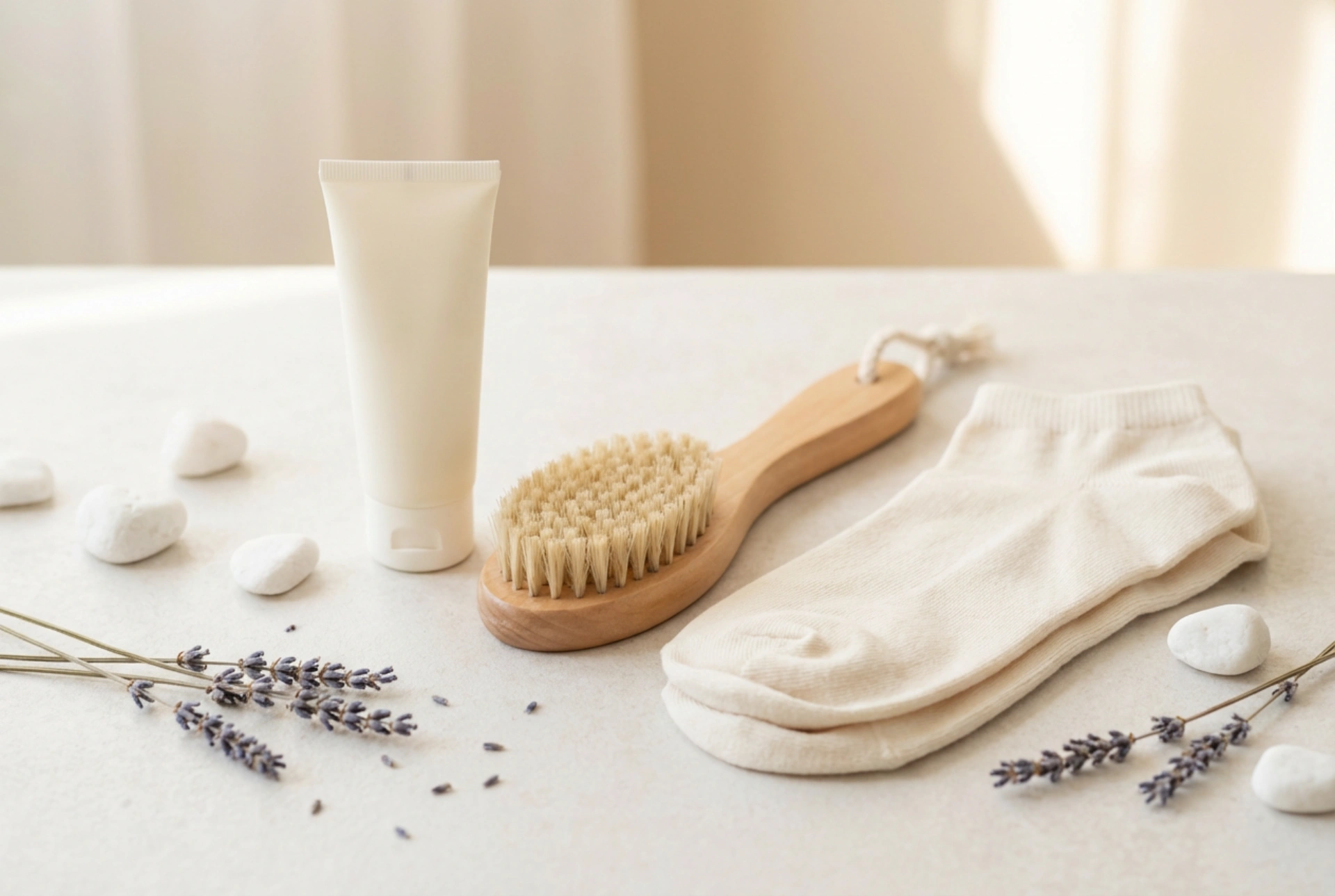 Calcanhares rachados: o que funciona melhor – esfoliante, creme ou meias?