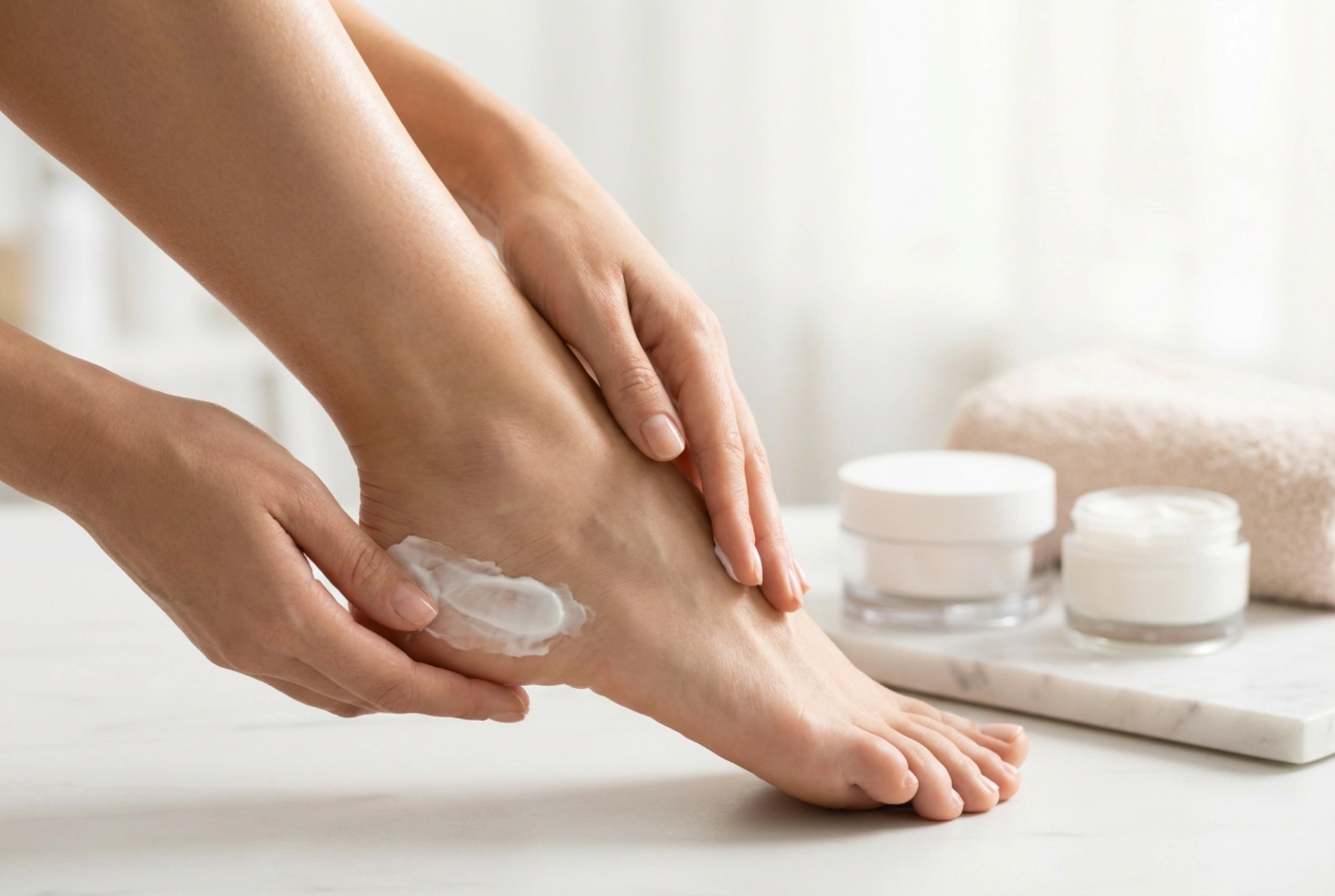 Calcanhares rachados: ajuda rápida e cuidados a longo prazo