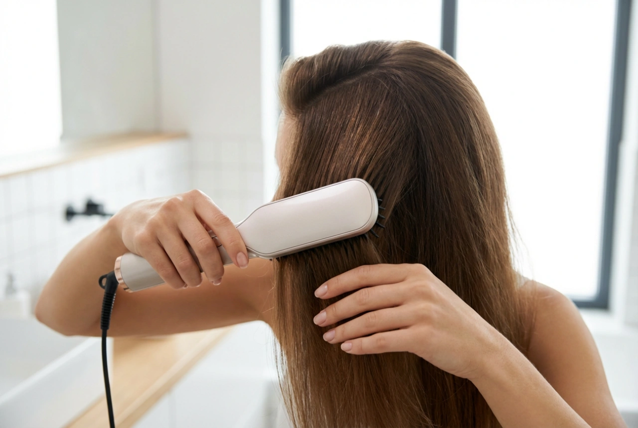 Escova modeladora do zero: modelagem, volume na raiz e selagem das cutículas