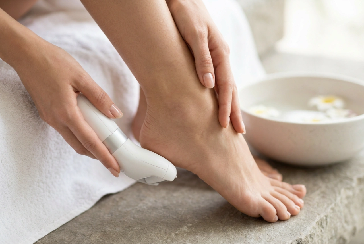 Lima elétrica para pés profissional: como usar com segurança na pedicure em casa