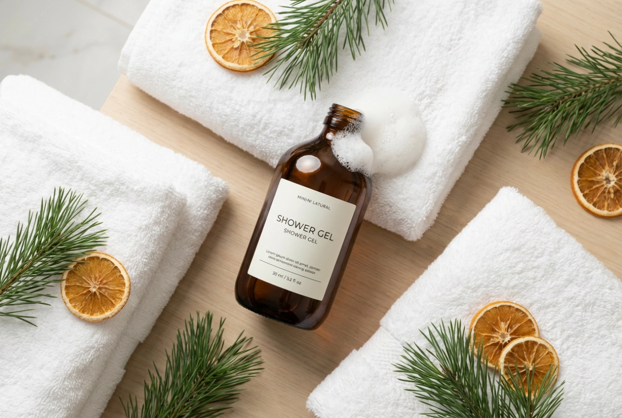 Gel de banho festivo: aromas, espuma e cuidados de inverno