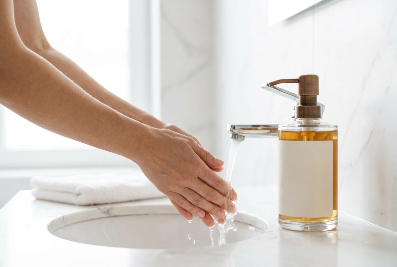 Sabonete líquido antibacteriano: como usar e cuidar da pele das mãos