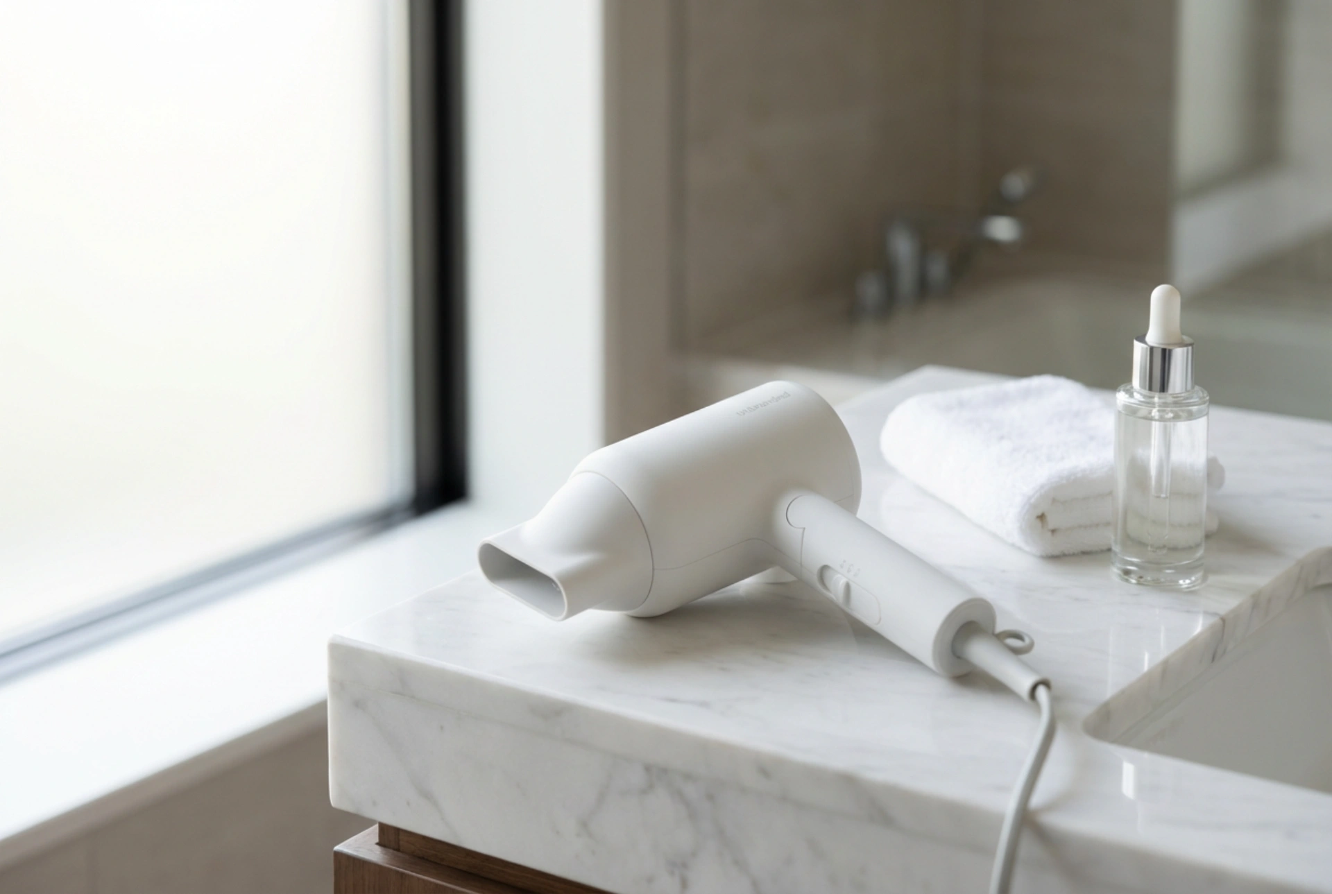 Secador de cabelo pequeno: secagem inteligente em viagem e proteção dos fios