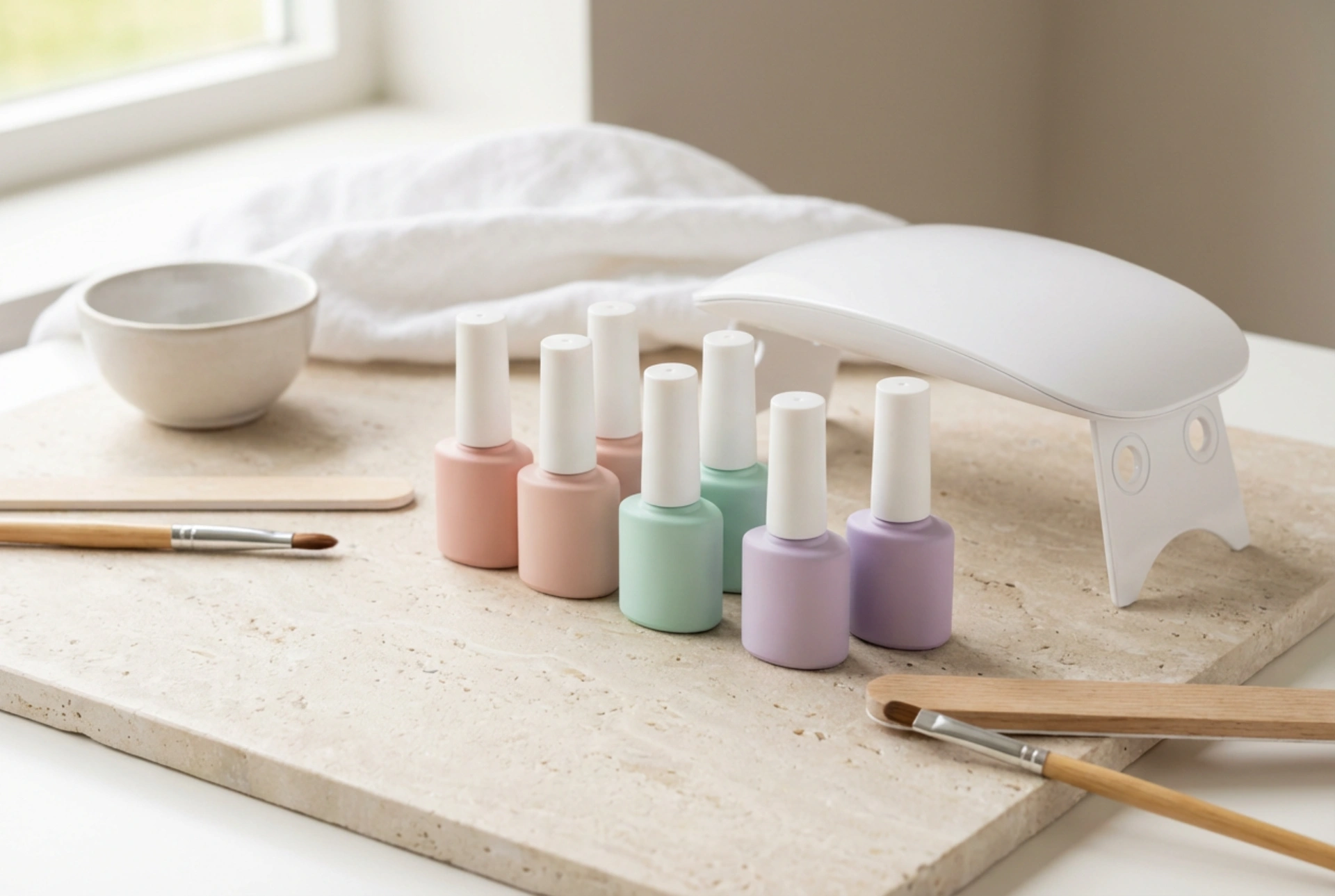 Kits de unhas de gel: como montar e usar com segurança