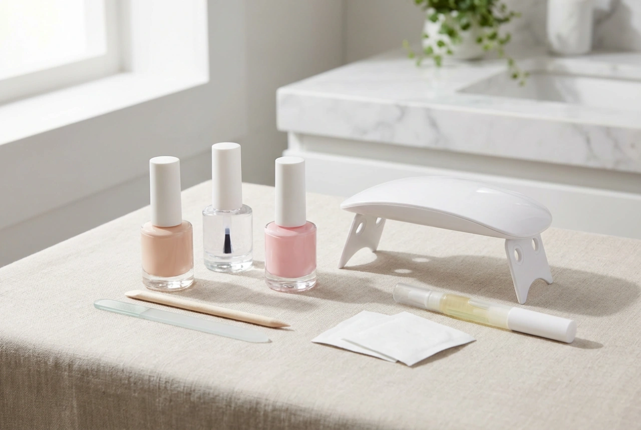 Kit de manicure híbrida: o que comprar para começar e como fazer o seu primeiro design