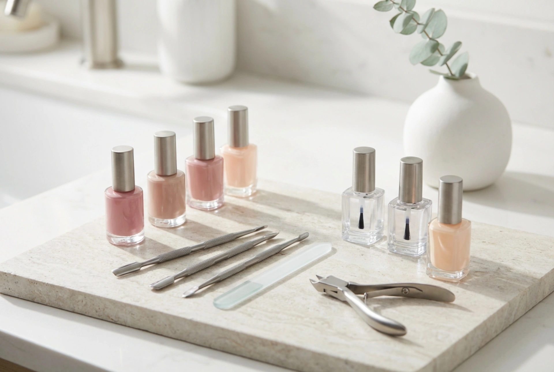 Kit de manicure para iniciantes: elementos essenciais e os primeiros estilos de unhas