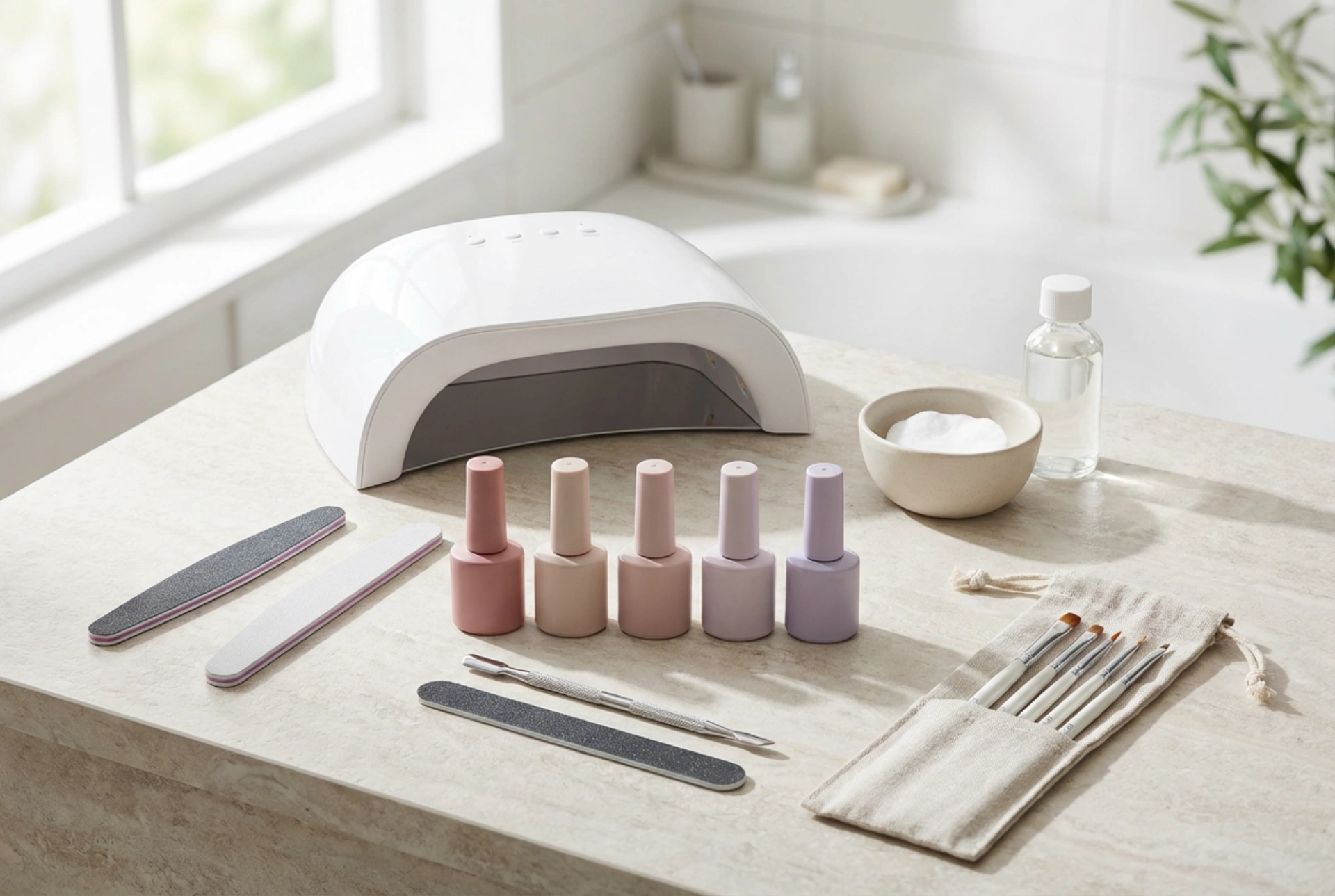 Kit profissional de unhas de gel: o que contém e como utilizar