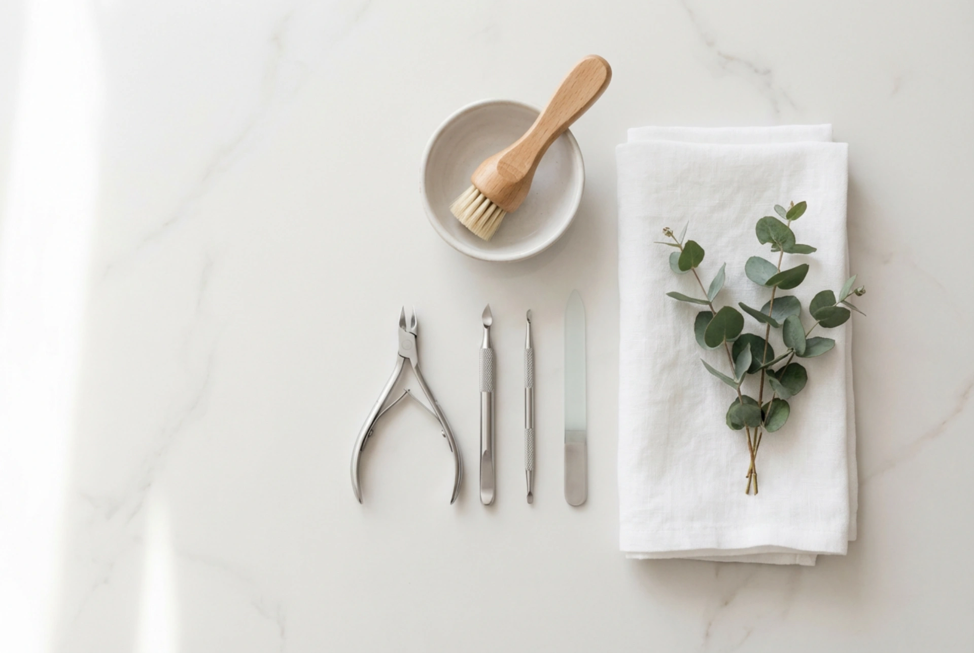 Kit de manicure e pedicure: elementos, higiene e primeiros passos