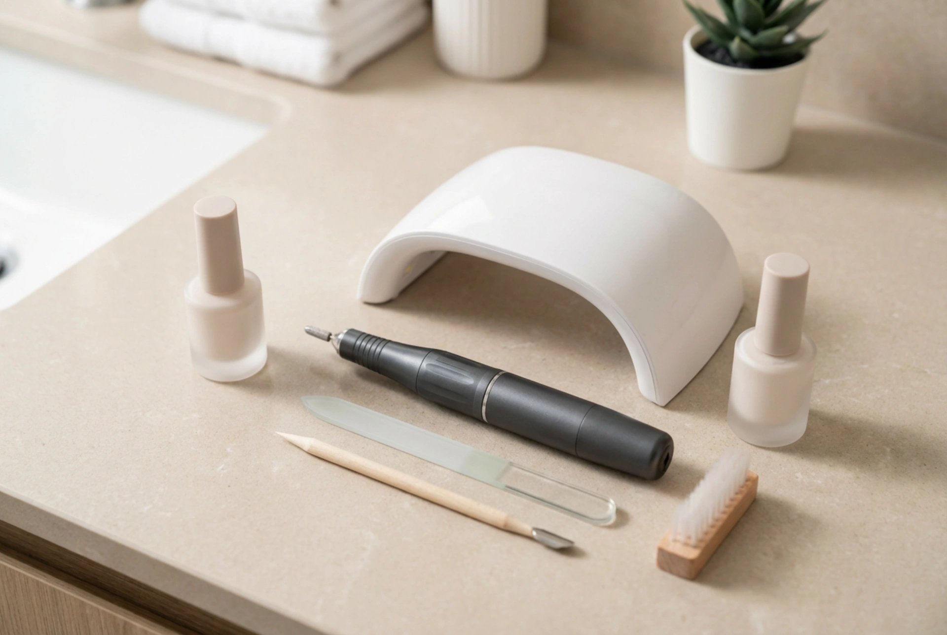 Máquina de fazer unhas: lâmpada, lixadeira e o que realmente é útil