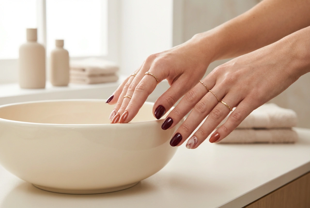 Manicure Híbrida de Outono: Cores, Decorações e Técnicas para um Efeito Duradouro