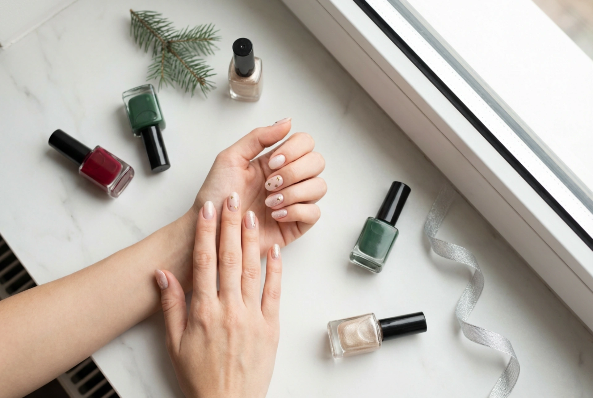 Unhas de gel para as festas: preparação, cores e decorações subtis