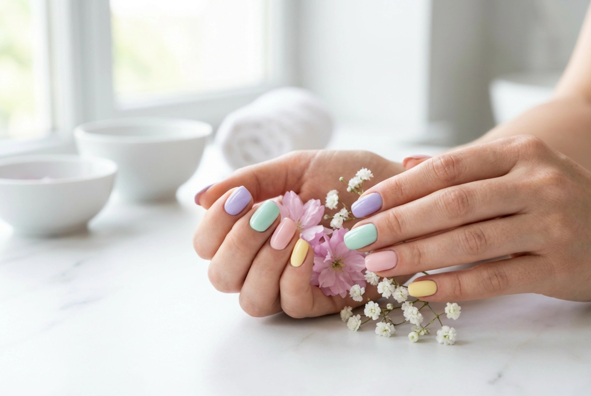 Guia de primavera: unhas de gelinho para a primavera em alguns passos simples