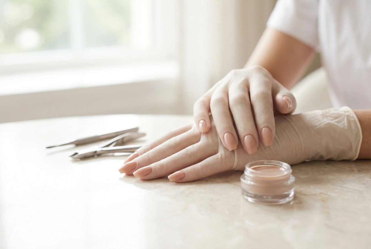 Unhas de gel em tips: preparação, extensão e modelagem da forma