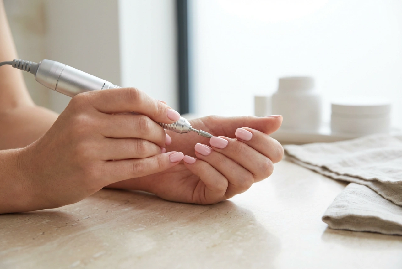 Como usar a lixadeira elétrica de unhas: velocidade e controlo de rotações
