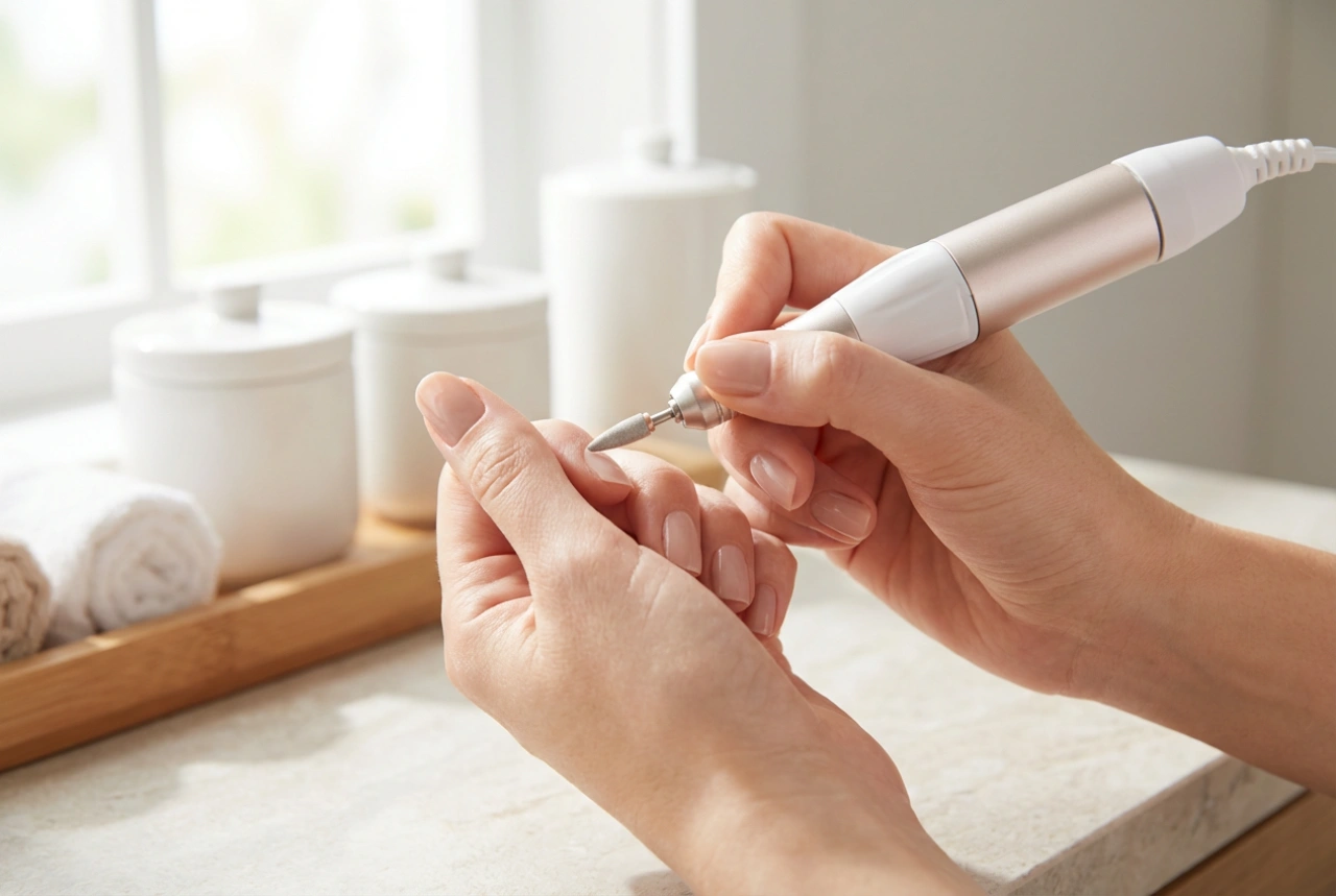 Lixadeira elétrica de unhas potente na prática: como trabalhar sem irritações