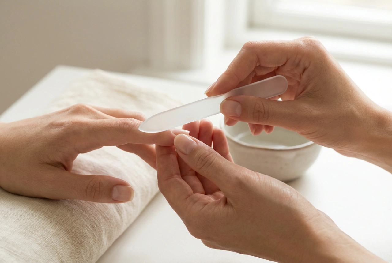Lima para cutículas: quando é útil e como usá-la com segurança