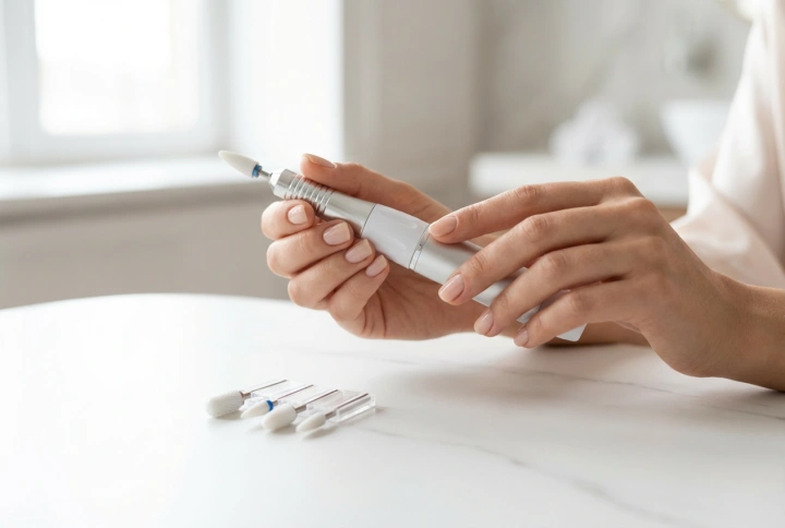 Como remover verniz de gel com broca em casa: escolha das brocas e segurança