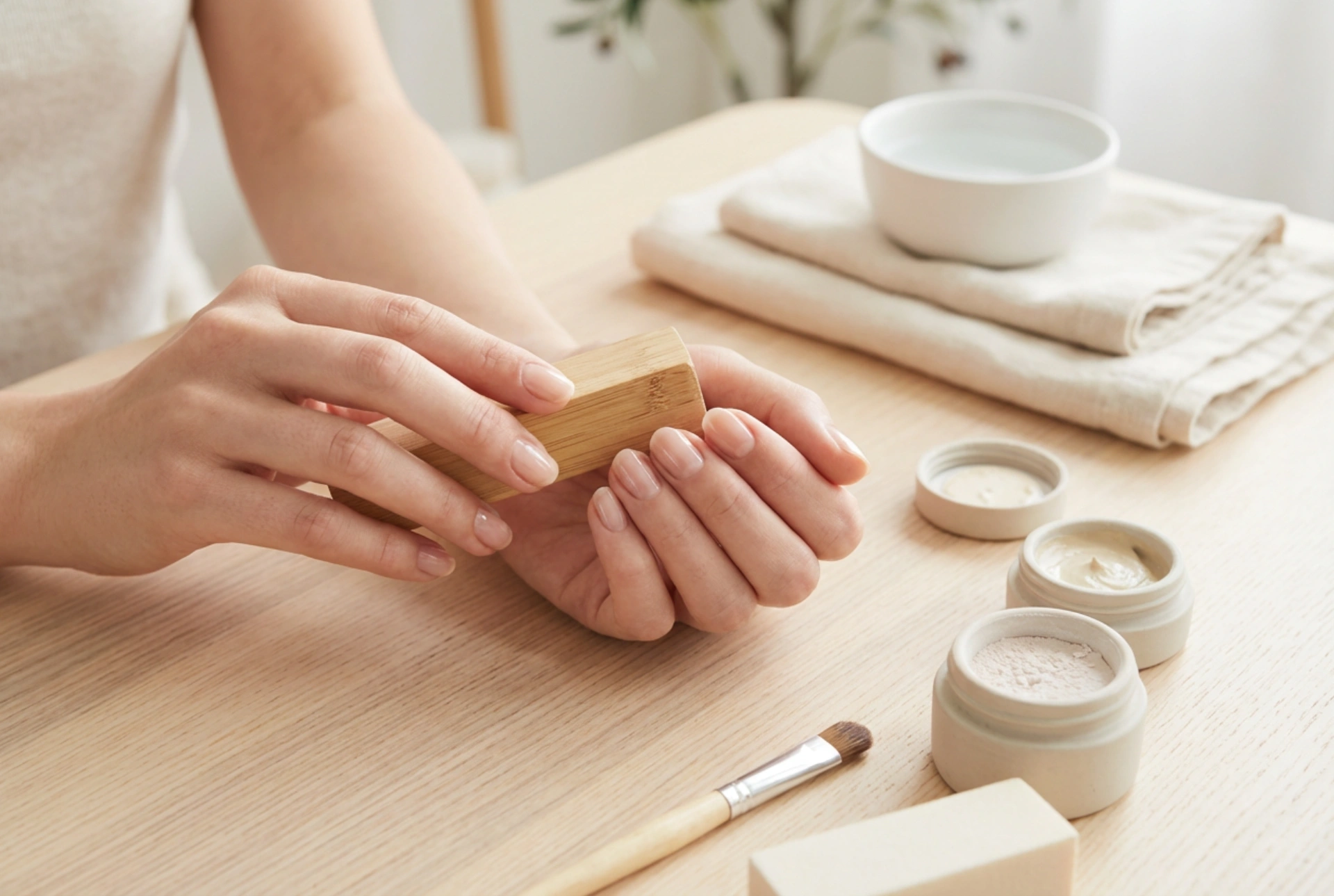 Kit de manicure japonesa: passo a passo em casa