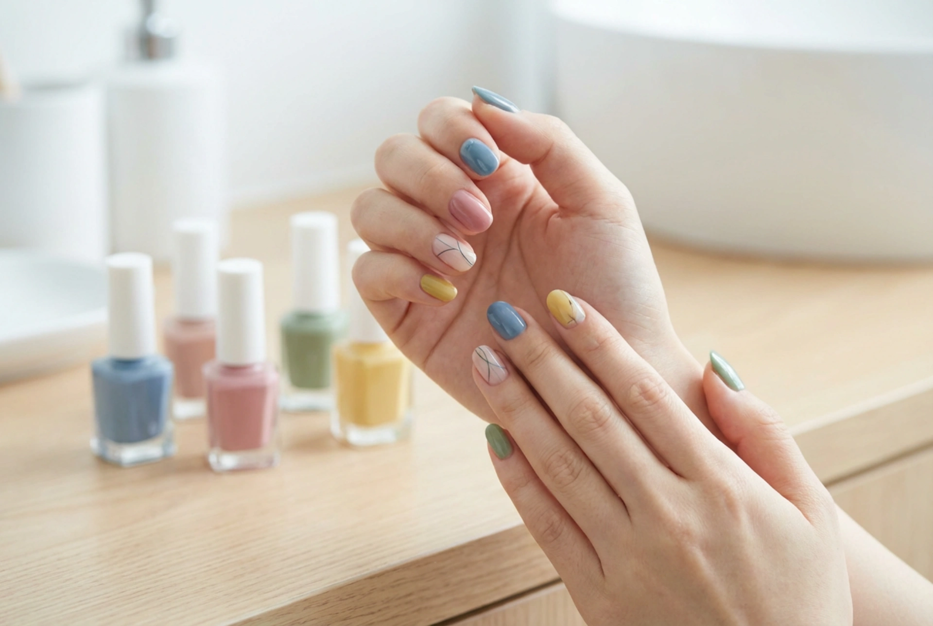 Unhas coloridas em casa: como combinar cores, composições e acabamentos