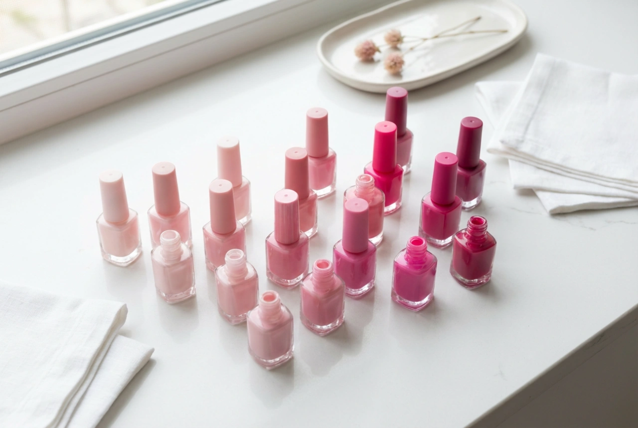 Unhas cor-de-rosa na prática: dos tons delicados aos mais marcantes