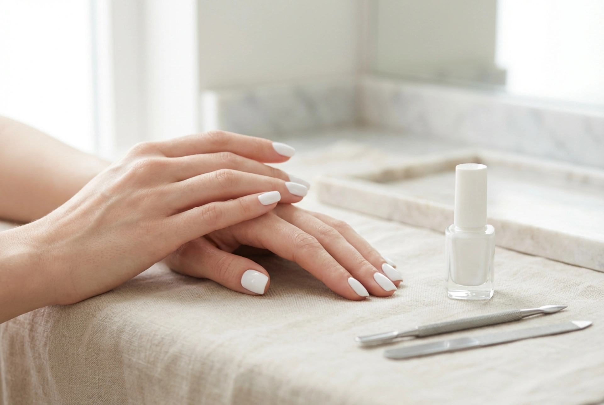 Unhas brancas nas mãos: como pintar, cuidar e decorar
