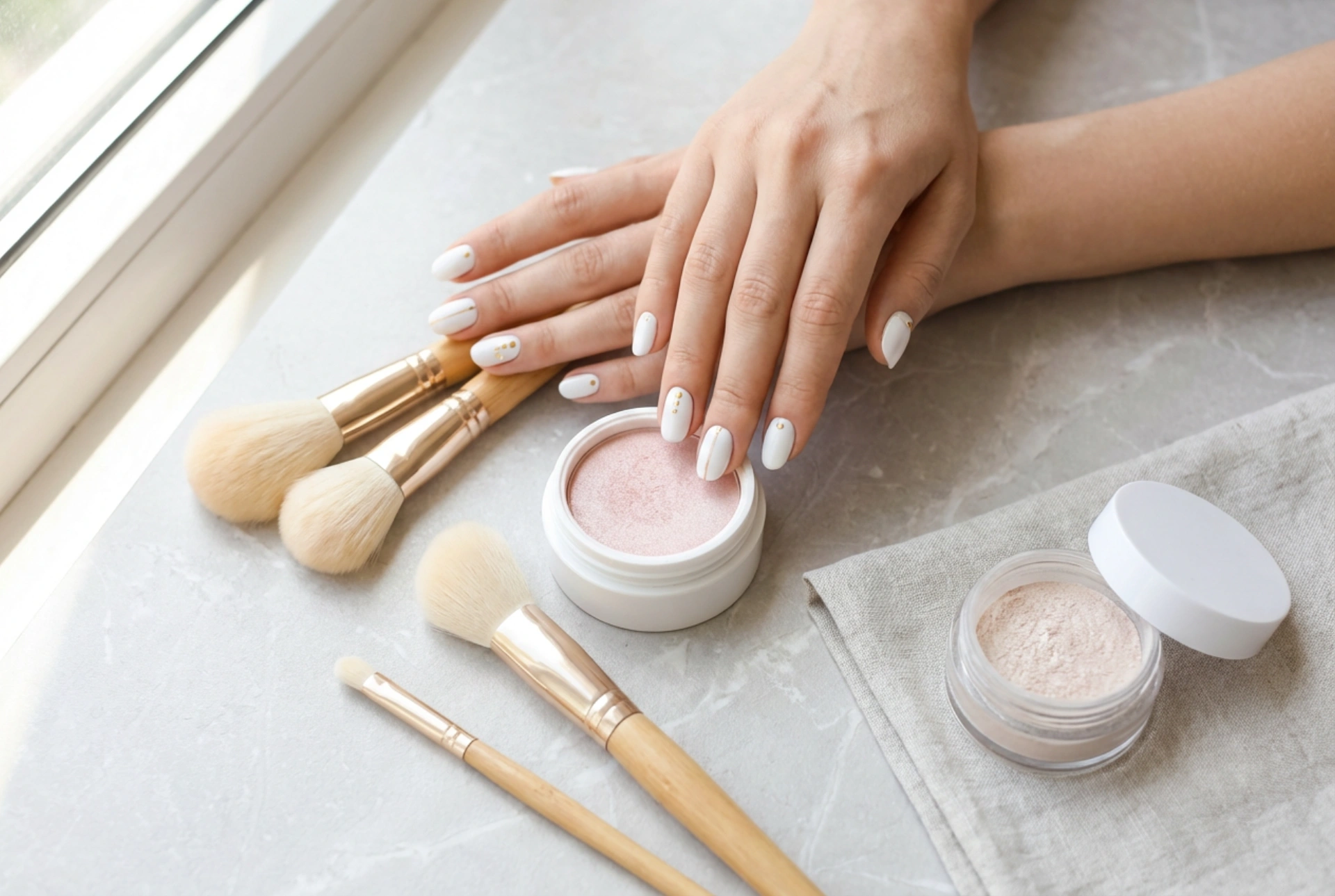 Unhas brancas com decorações: 5 técnicas simples para iniciantes