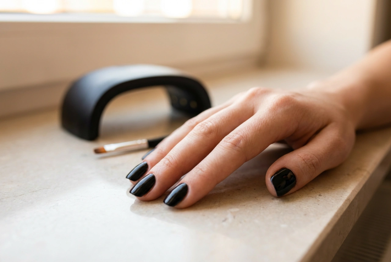 Como fazer unhas de gel pretas: dicas para iniciantes
