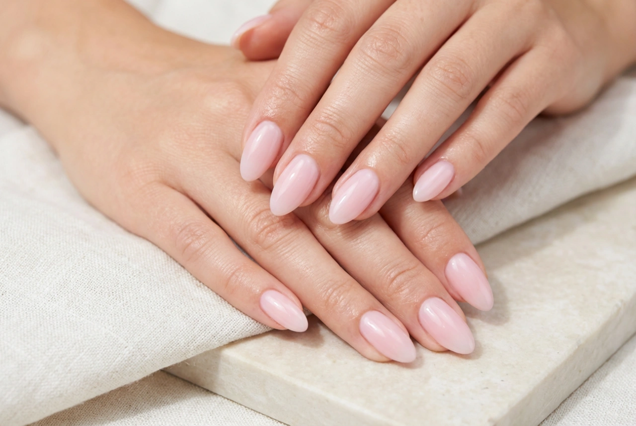Unhas rosa pastel: como obter o efeito leitoso e brilho