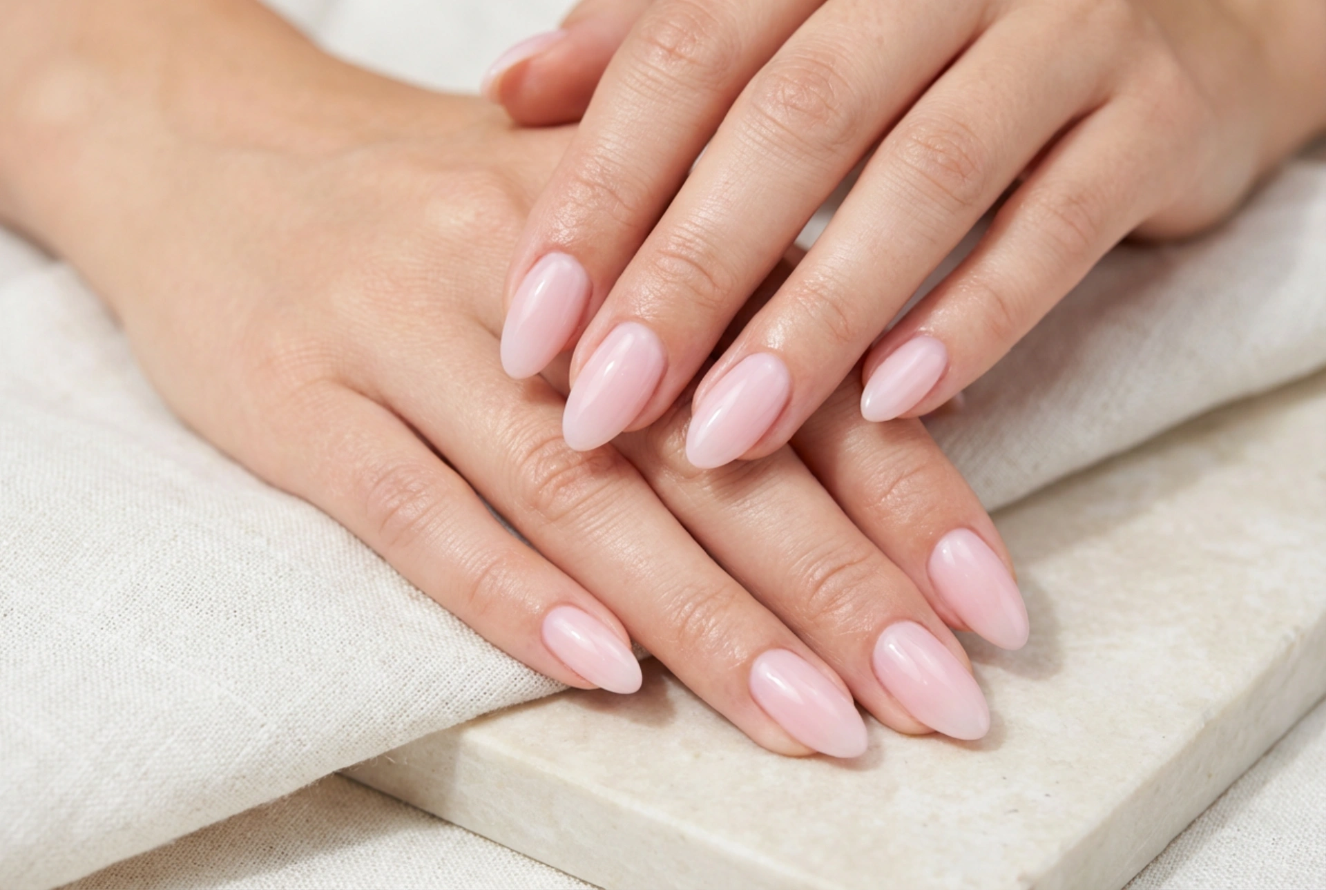 Unhas rosa pastel: como obter o efeito leitoso e brilho