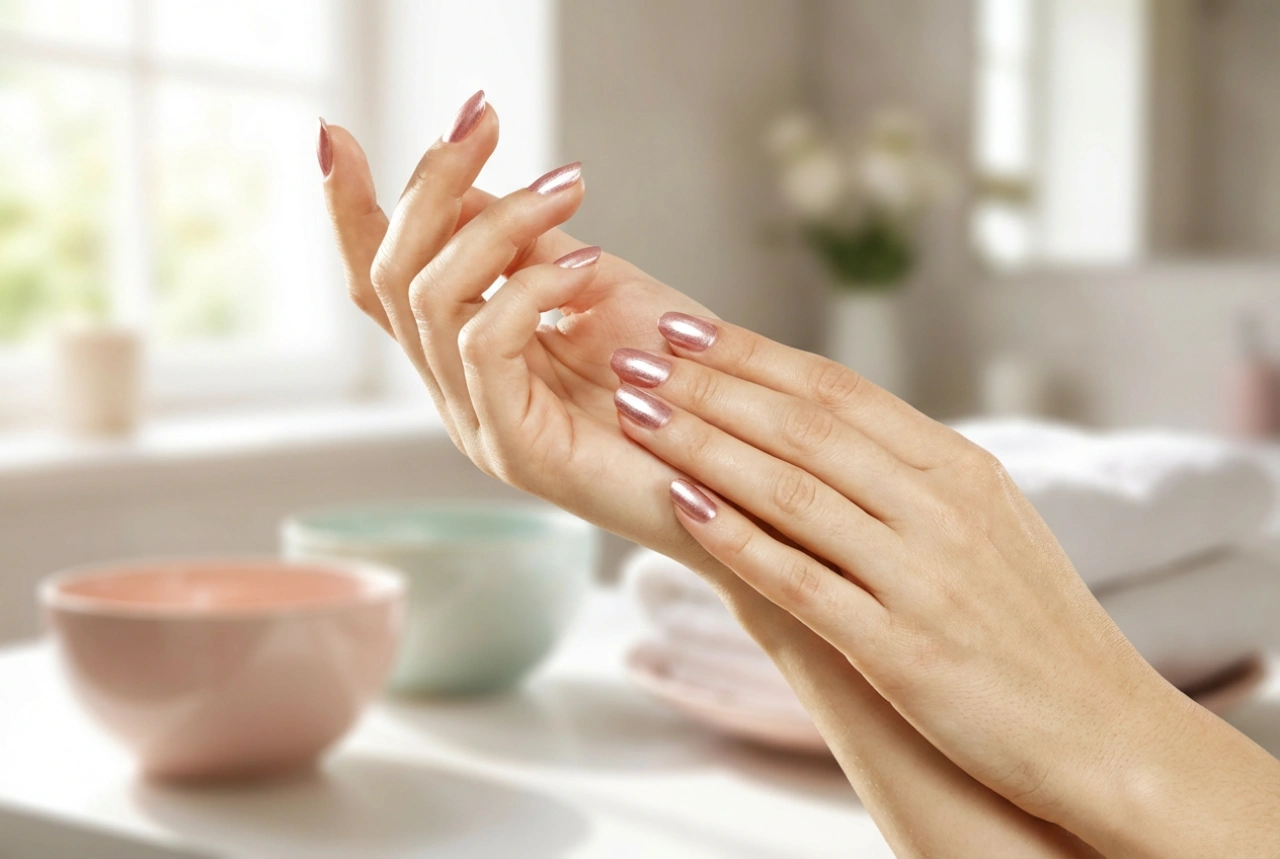 Unhas em ouro rosa: como conseguir um efeito elegante em poucos passos