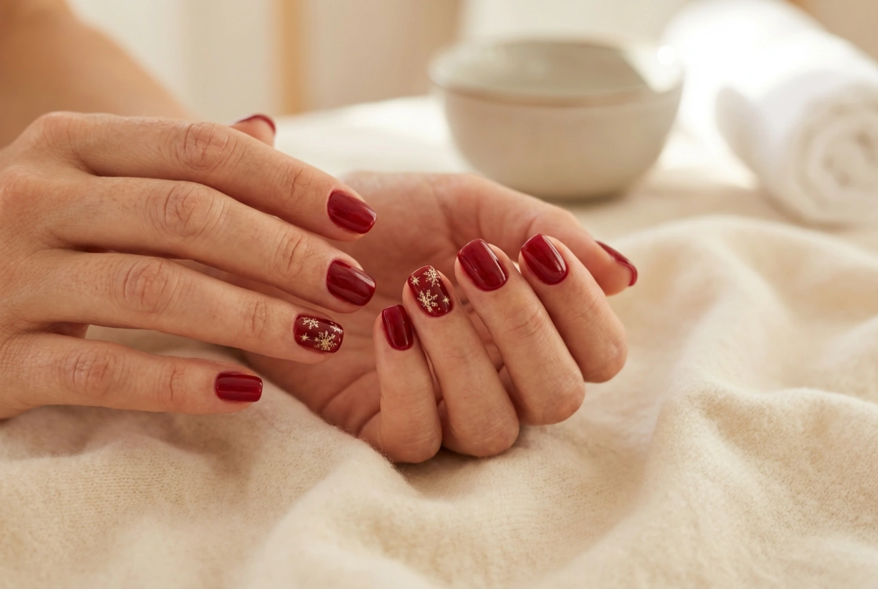 Unhas de Natal vermelhas: técnicas de pintura e decoração