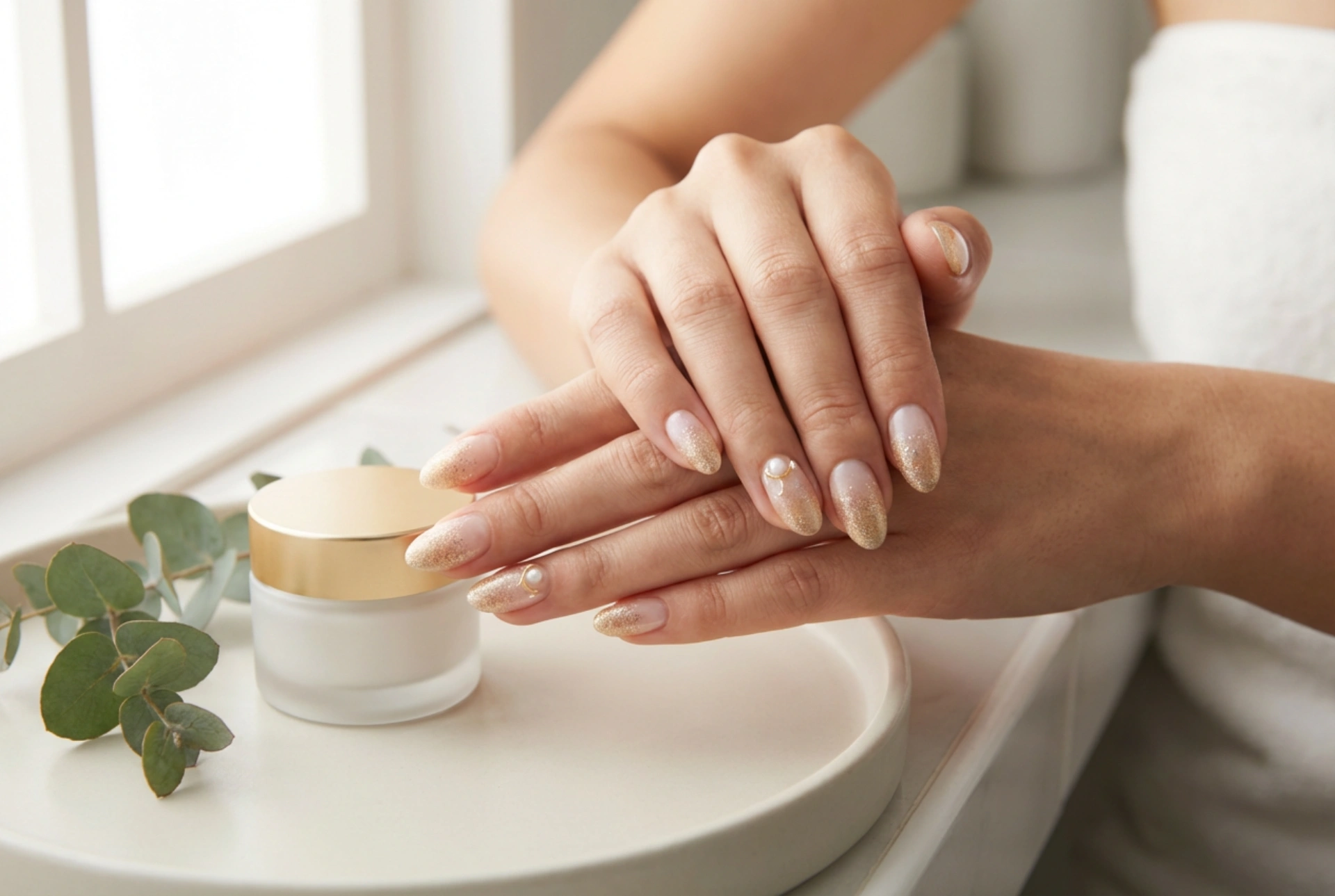 Unhas douradas festivas: como fazer decorações e detalhes elegantes