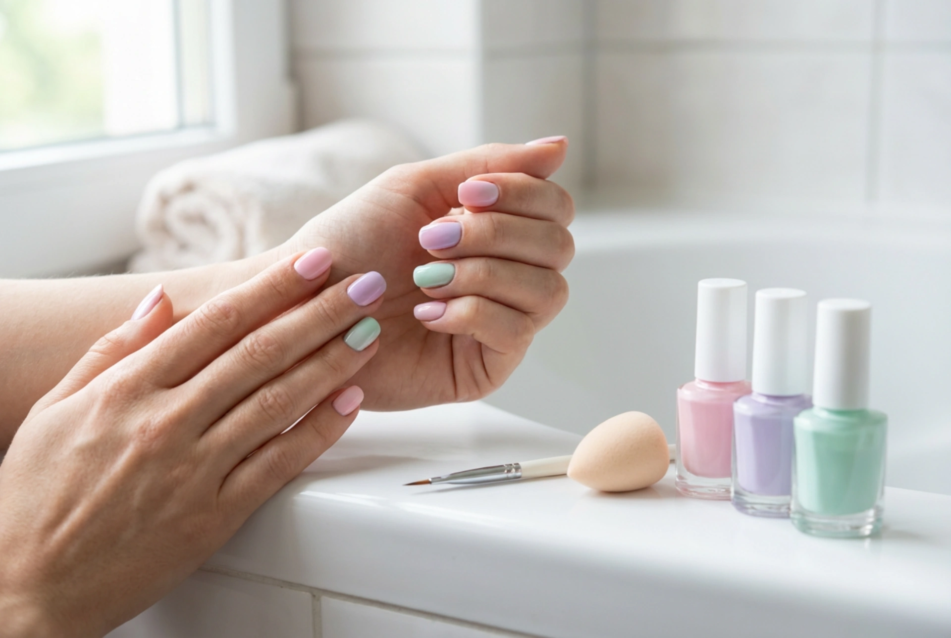 Unhas Ombré para Iniciantes: Cores, Ferramentas e Erros a Evitar