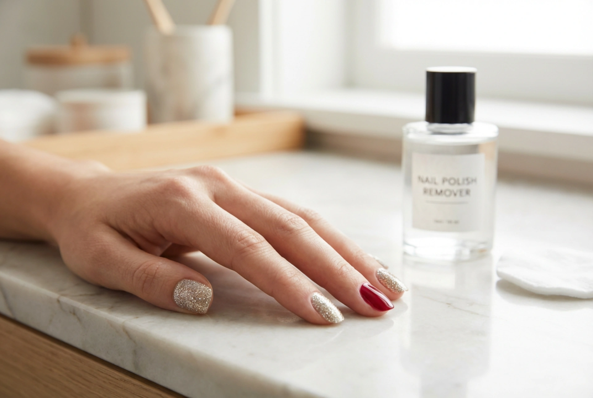 Unhas com glitter: cobertura total, unha de destaque e como remover