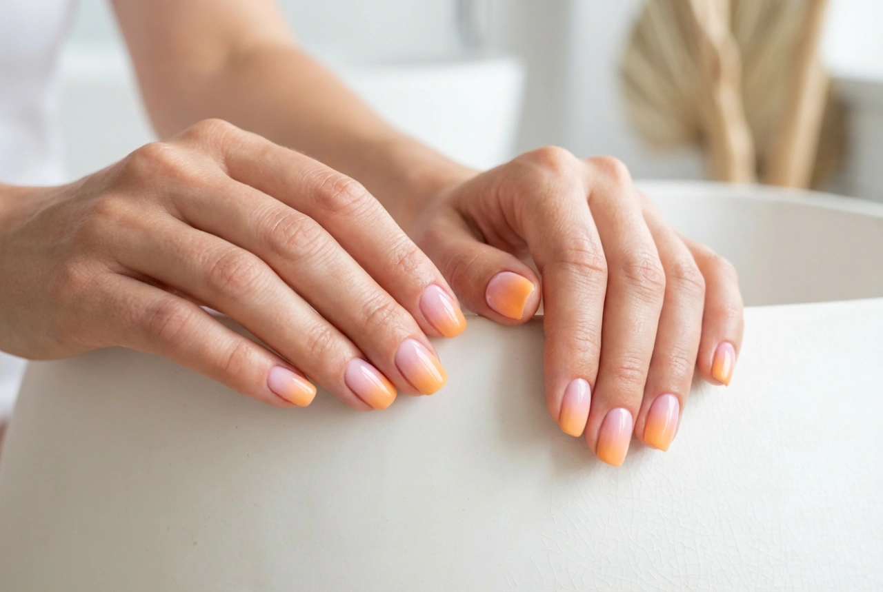 Unhas de verão ombré: cores frescas, durabilidade e cuidados