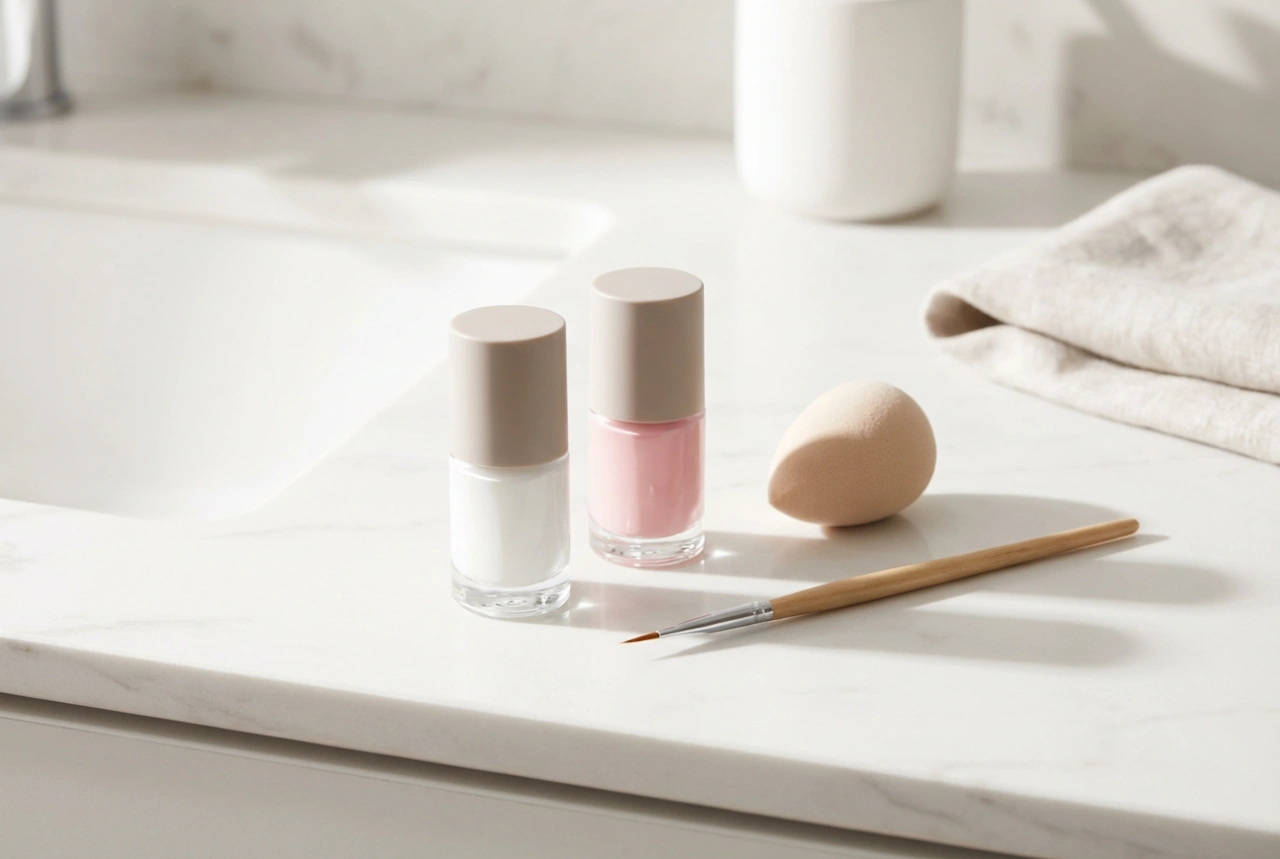 Unhas ombre rosa e branco passo a passo: como fazer com esponja e pincel