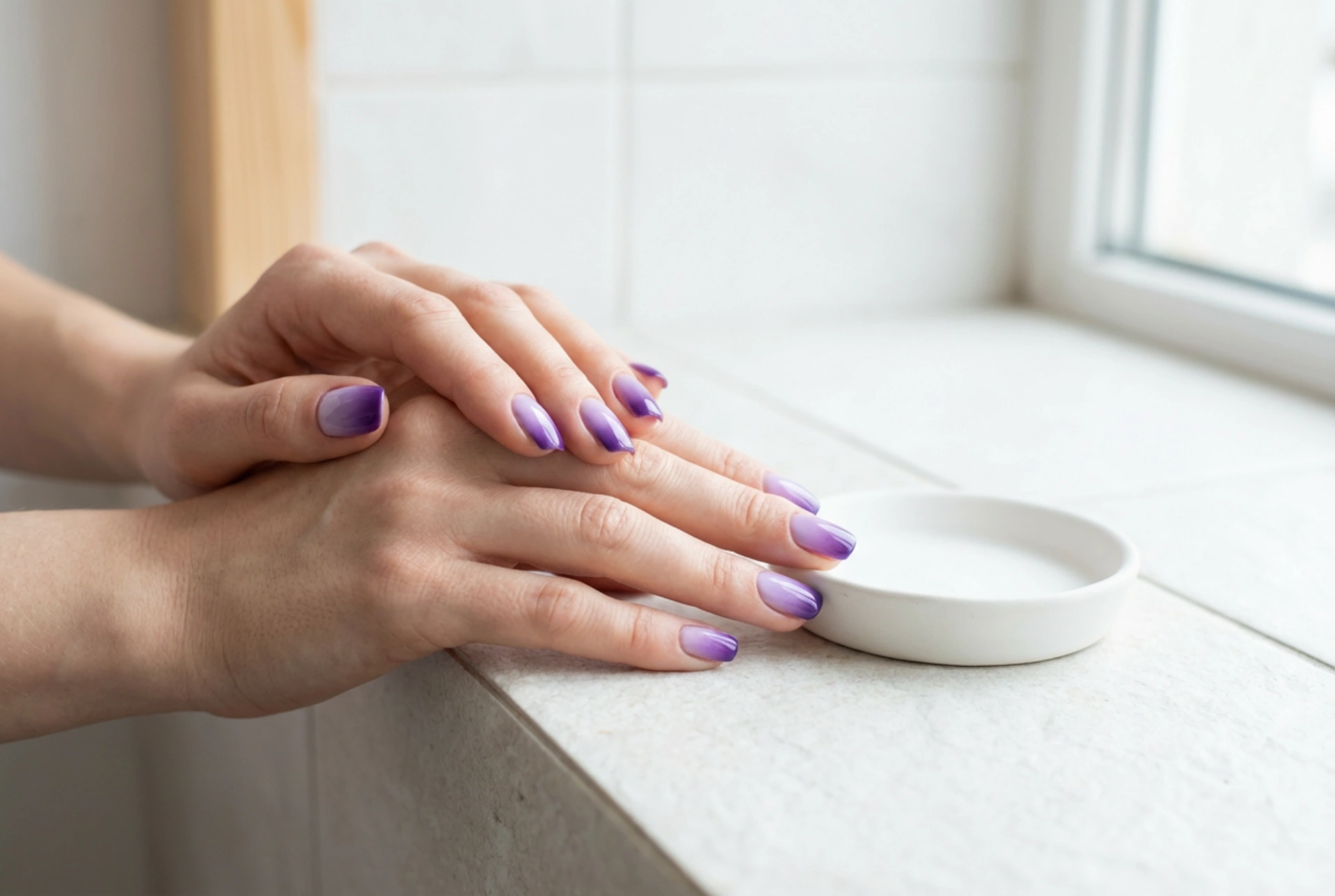 Unhas Ombre Roxas: Da Escolha dos Tons ao Sombreamento Passo a Passo